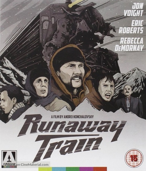 Runaway Train - British Blu-Ray movie cover