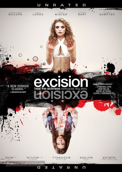 Excision - DVD movie cover