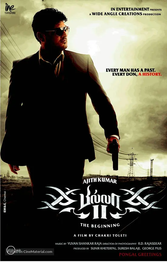 Billa 2 - Indian Movie Poster