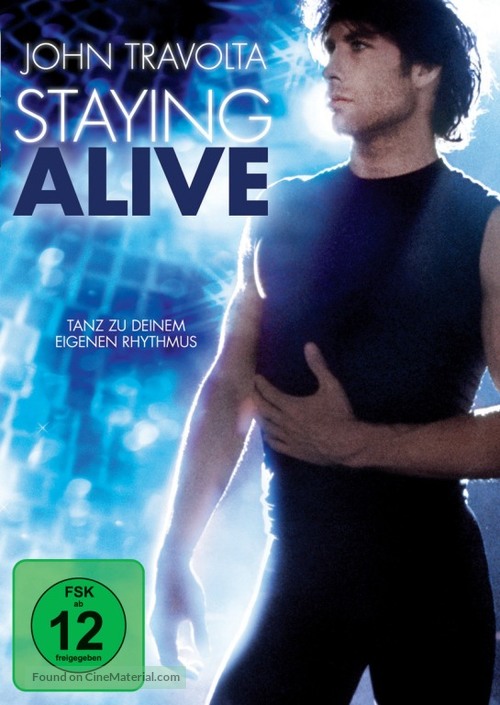 Staying Alive - German DVD movie cover