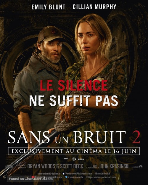 A Quiet Place: Part II - French Movie Poster