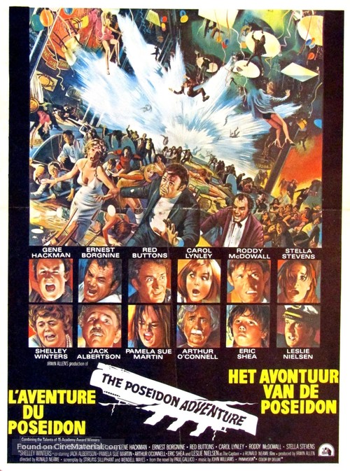 The Poseidon Adventure - Belgian Movie Poster
