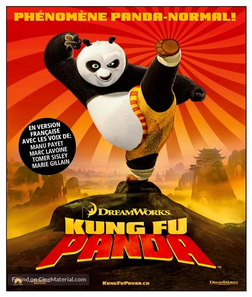 Kung Fu Panda - Swiss Movie Poster