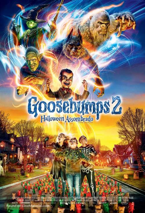 Goosebumps 2: Haunted Halloween - Brazilian Movie Poster