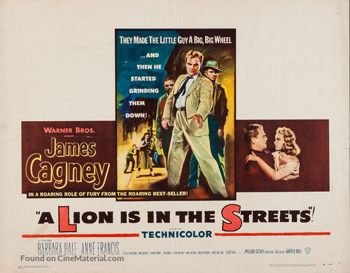 A Lion Is in the Streets - Movie Poster