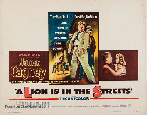 A Lion Is in the Streets - Movie Poster