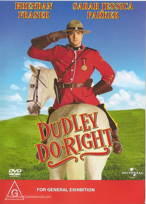 Dudley Do-Right - Australian Movie Cover