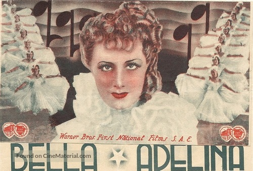 Sweet Adeline - Spanish Movie Poster