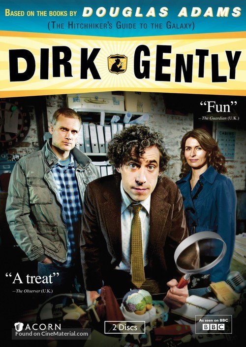 &quot;Dirk Gently&quot; - DVD movie cover
