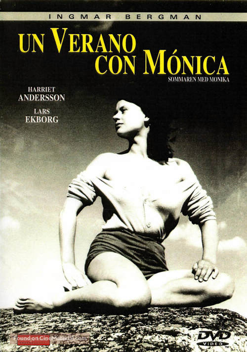 Sommaren med Monika - Spanish DVD movie cover