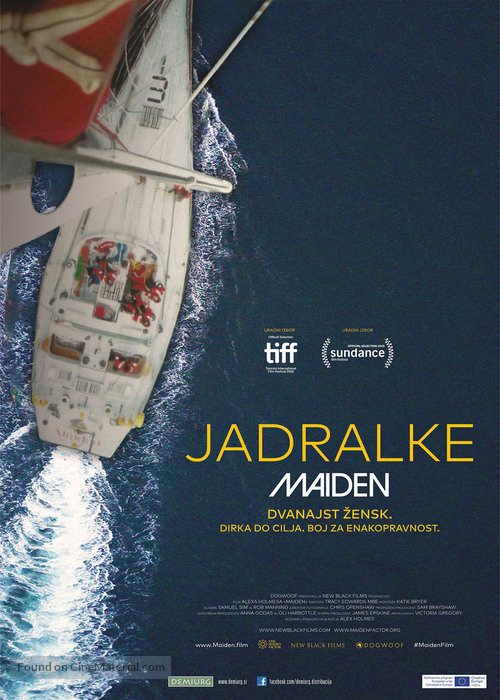 Maiden - Slovenian Movie Poster