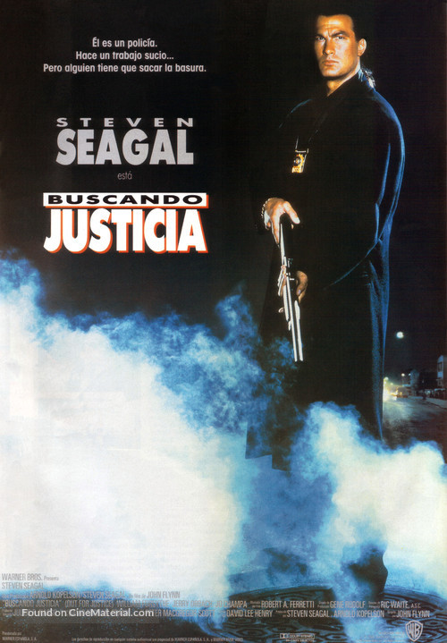 Out For Justice - Spanish Movie Poster