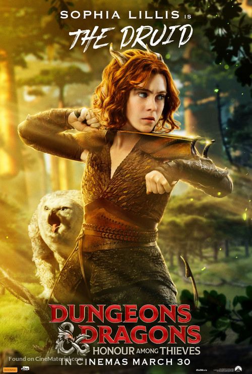 Dungeons &amp; Dragons: Honor Among Thieves - Australian Movie Poster