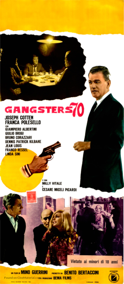 Gangsters &#039;70 - Italian Movie Poster