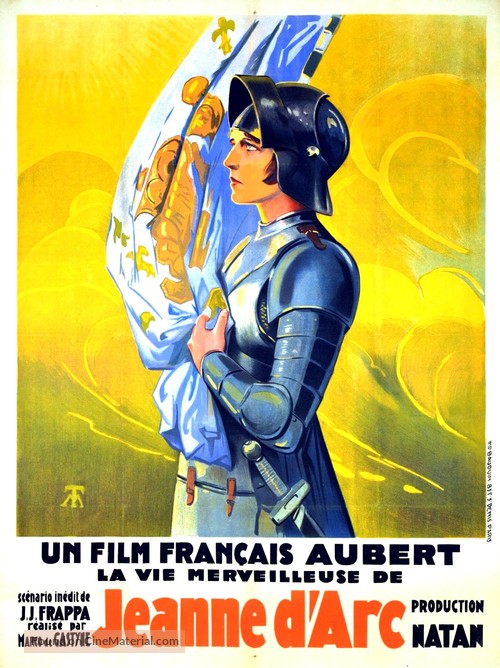La merveilleuse vie de Jeanne d&#039;Arc - French Movie Poster