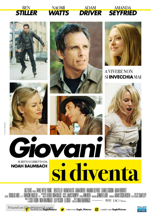 While We&#039;re Young - Italian Movie Poster