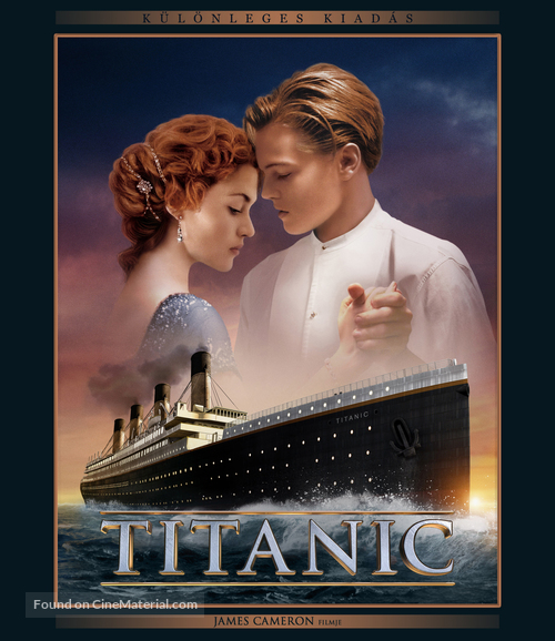 Titanic - Hungarian Blu-Ray movie cover