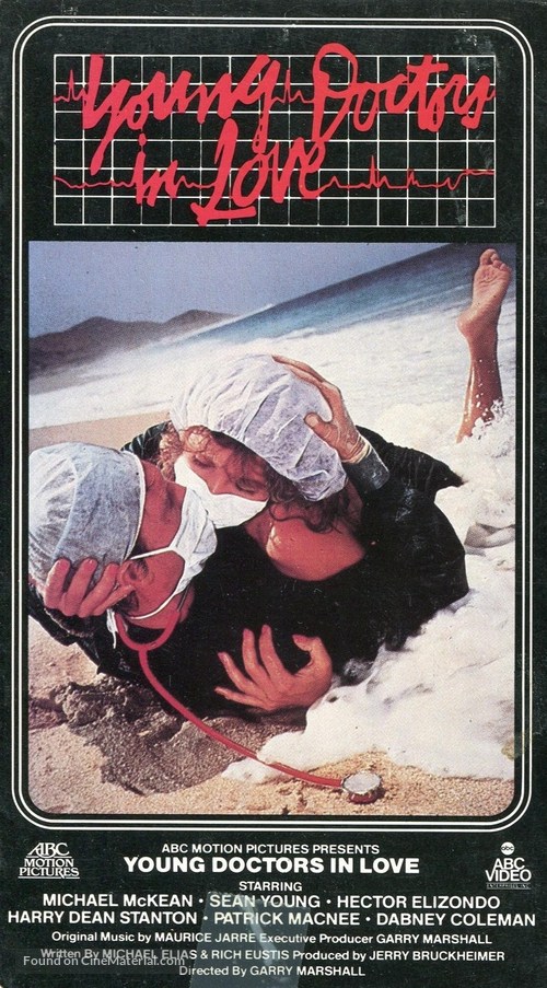 Young Doctors in Love - VHS movie cover