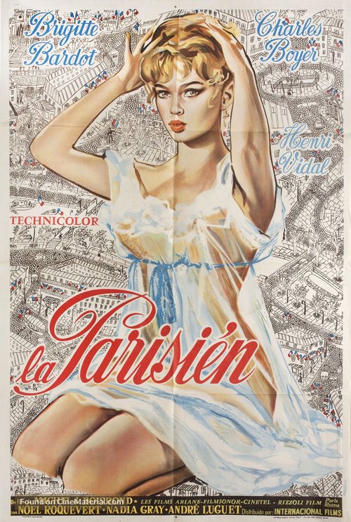 Une parisienne - Argentinian Movie Poster