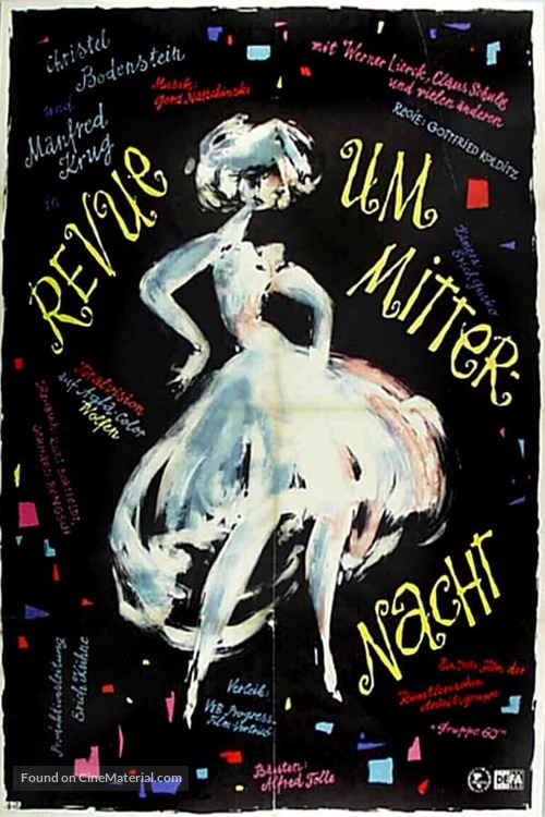 Revue um Mitternacht - German Movie Poster