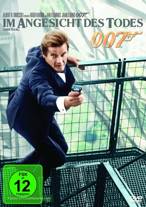 A View To A Kill - German DVD movie cover