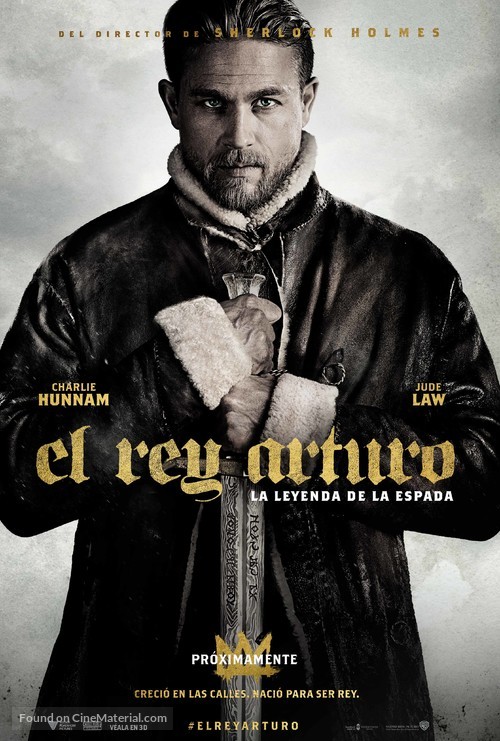 King Arthur: Legend of the Sword - Mexican Movie Poster