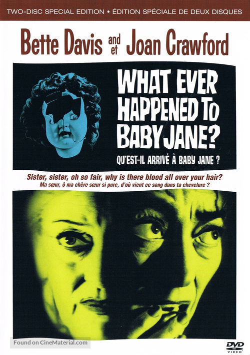 What Ever Happened to Baby Jane? - Canadian DVD movie cover