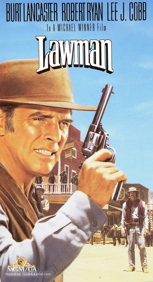 Lawman - VHS movie cover