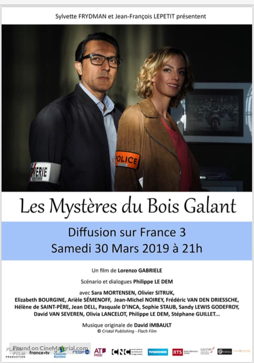 Les myst&egrave;res du Bois Galant - French Movie Poster