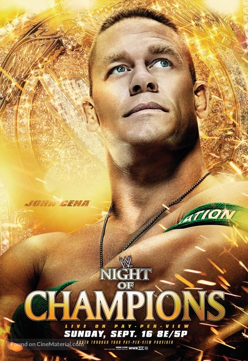 WWE Night of Champions - Movie Poster