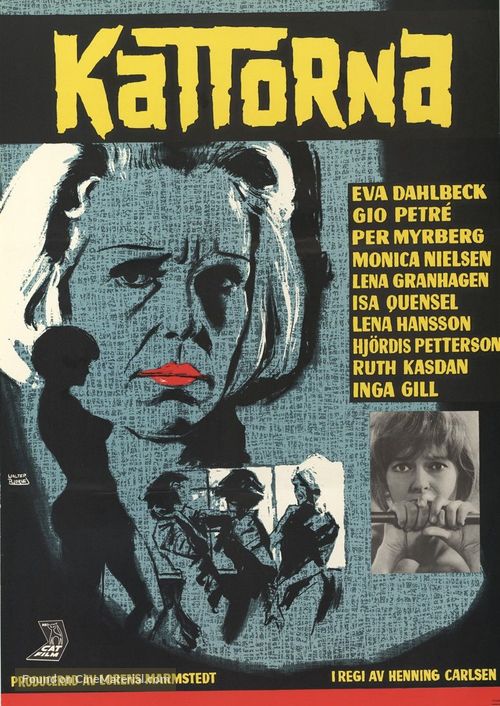 Kattorna - Swedish Movie Poster