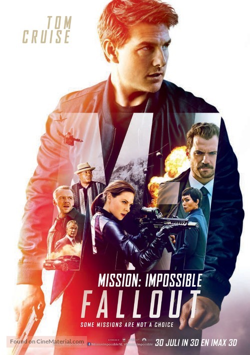 Mission: Impossible - Fallout - Dutch Movie Poster