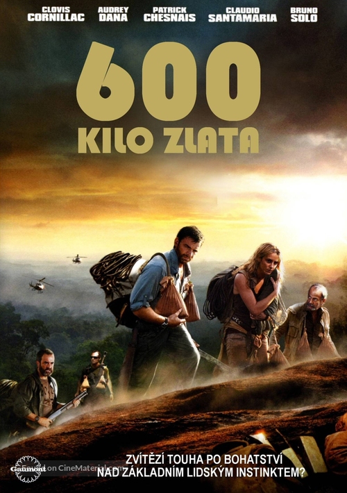 600 kilos d&#039;or pur - Czech DVD movie cover