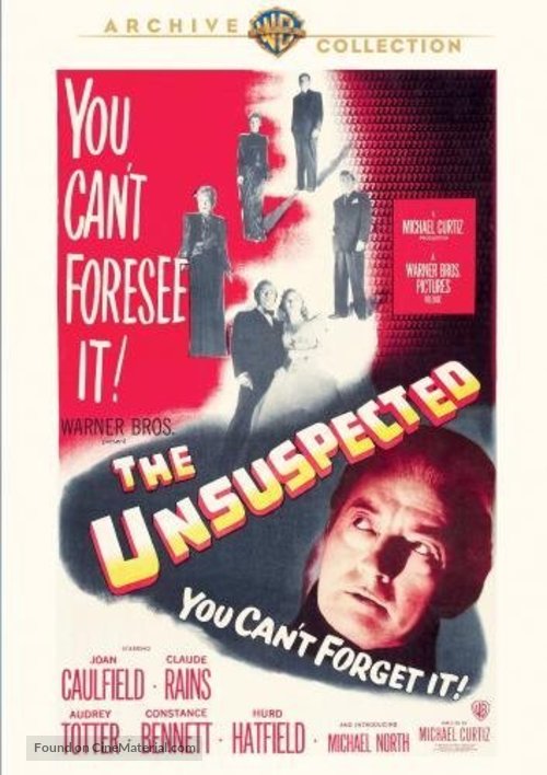 The Unsuspected - DVD movie cover