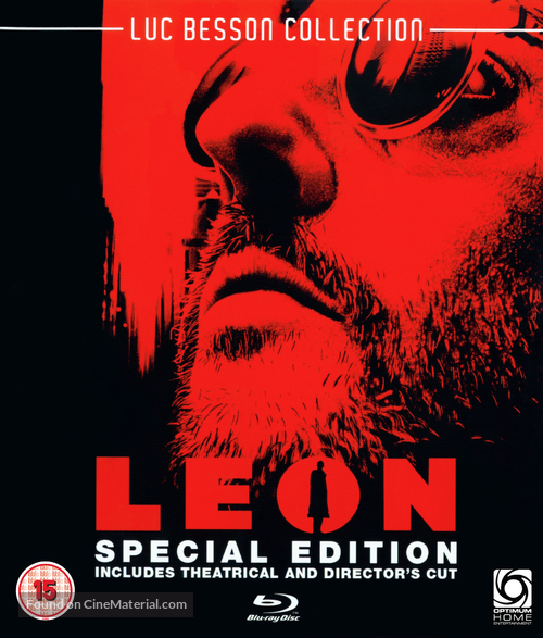 L&eacute;on: The Professional - British Blu-Ray movie cover