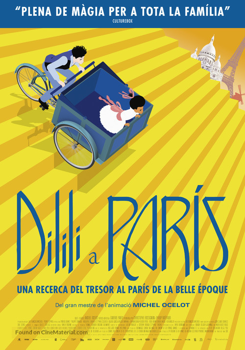 Dilili &agrave; Paris - Andorran Movie Poster