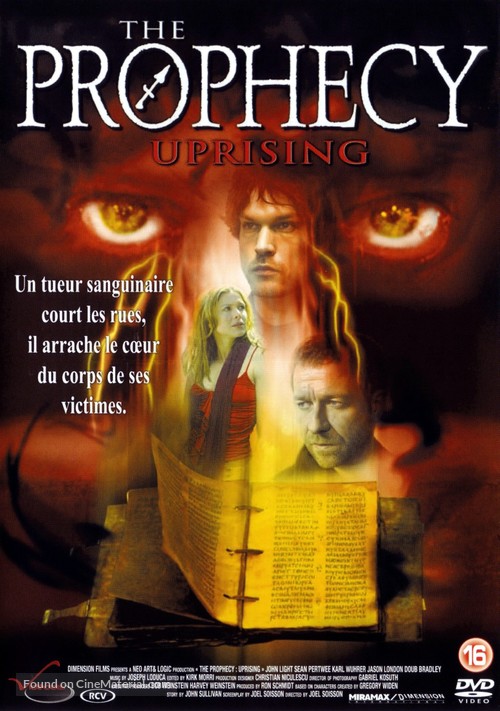 The Prophecy: Uprising - Canadian DVD movie cover