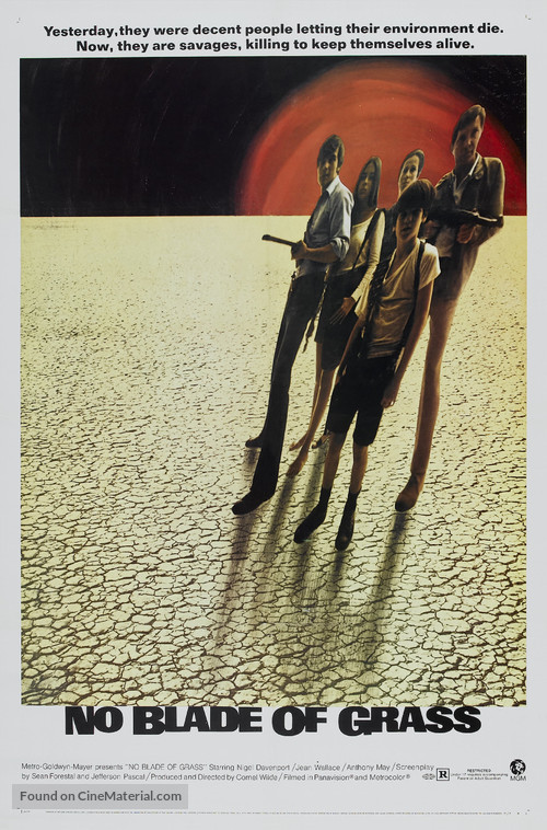 No Blade of Grass - Theatrical movie poster