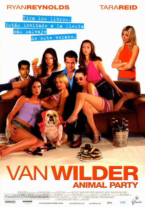 Van Wilder - Spanish Movie Poster
