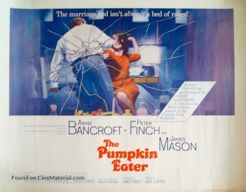 The Pumpkin Eater - British Movie Poster