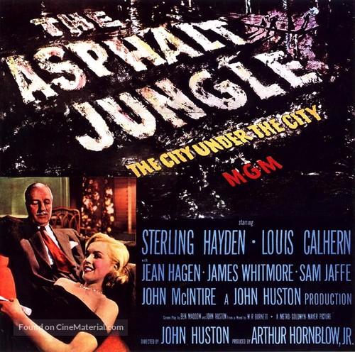 The Asphalt Jungle - Movie Poster