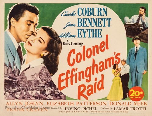 Colonel Effingham&#039;s Raid - Movie Poster