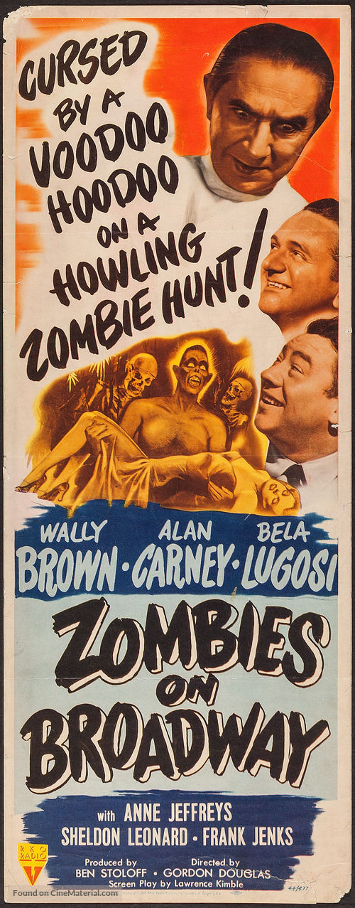 Zombies on Broadway - Movie Poster