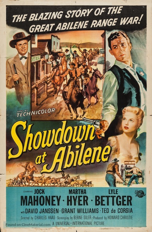 Showdown at Abilene - Movie Poster
