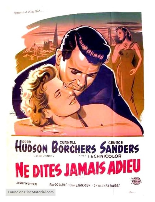 Never Say Goodbye - French Movie Poster