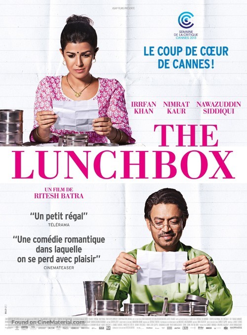 The Lunchbox - French Movie Poster