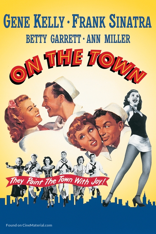 On the Town - DVD movie cover