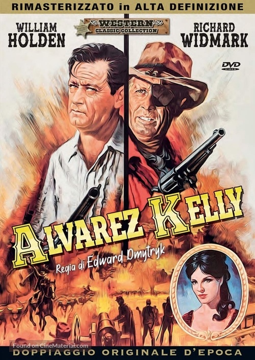 Alvarez Kelly - Italian DVD movie cover