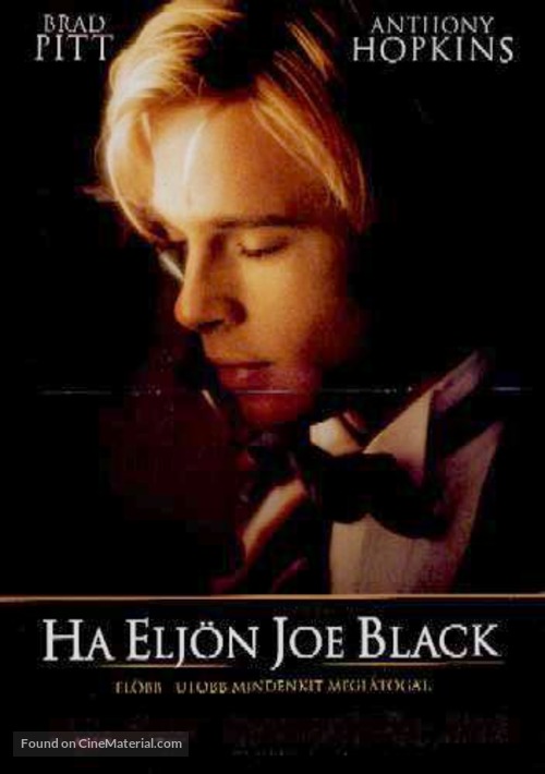 Meet Joe Black - Hungarian Theatrical movie poster