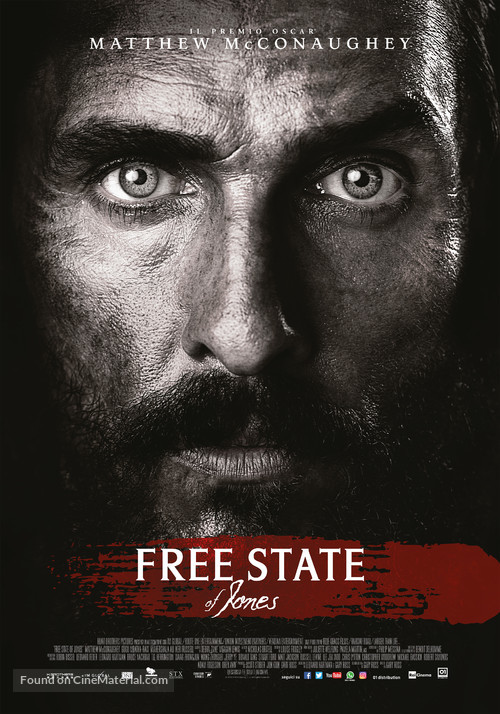 Free State of Jones - Italian Movie Poster